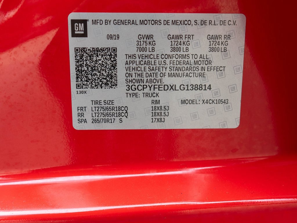 Used 2020 Chevrolet Silverado 1500 LT Trail Boss w/ Bed Protection Package image 35