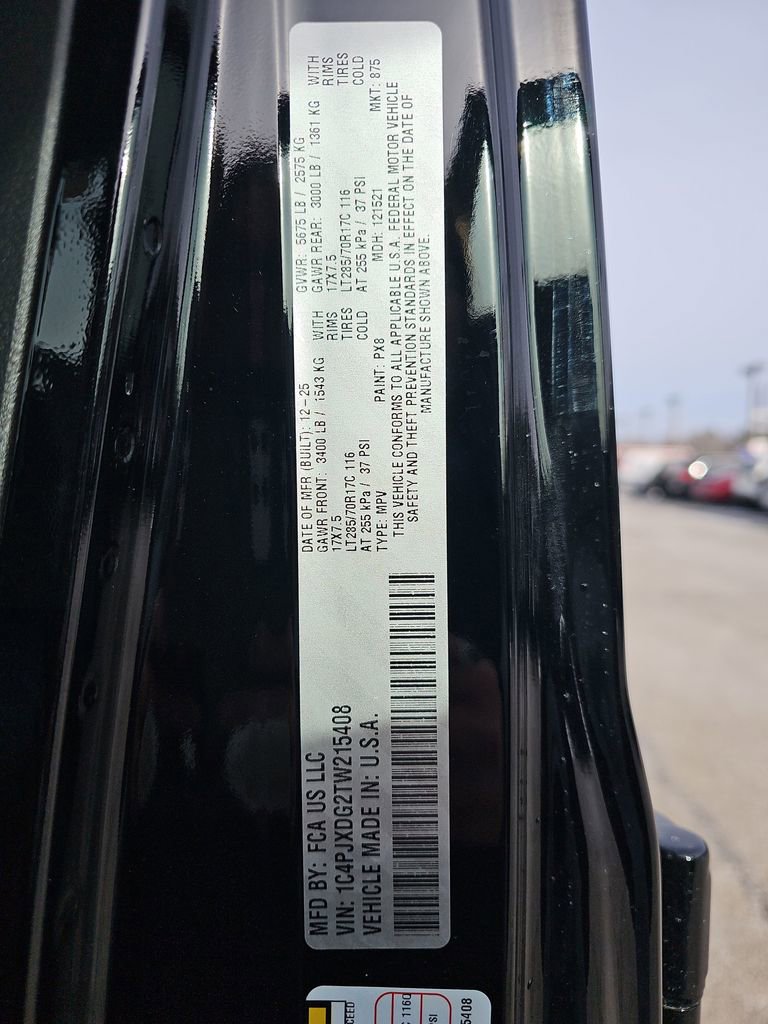 New 2026 Jeep Wrangler Unlimited Sport AWD/4WD image 33
