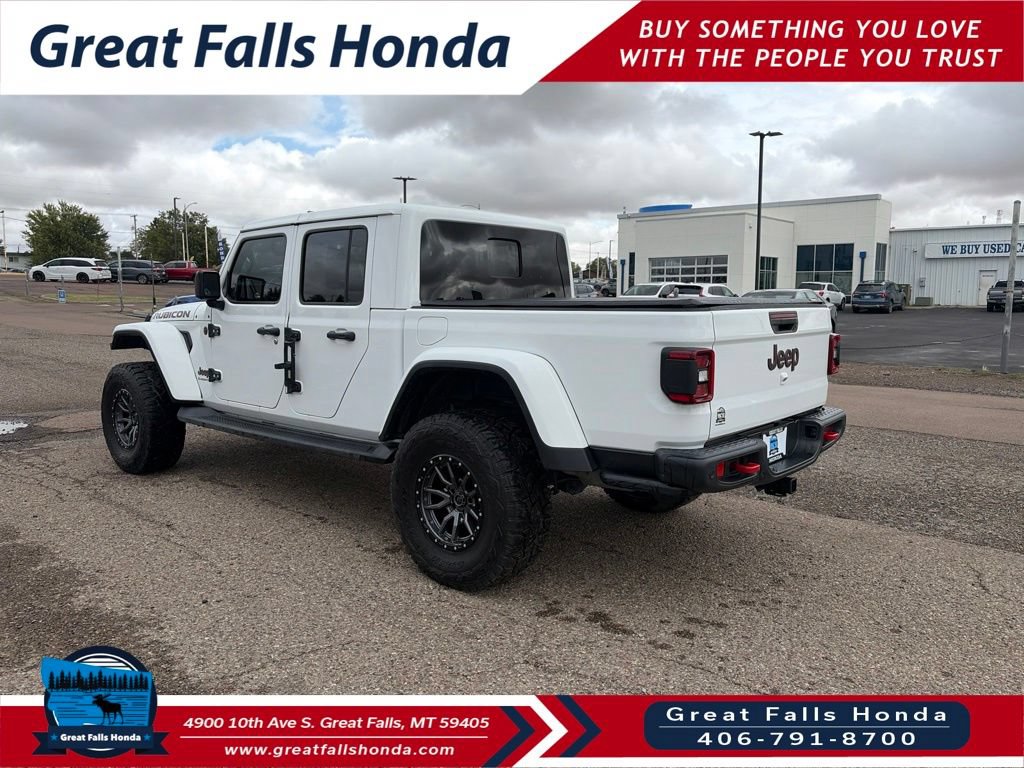 Used 2021 Jeep Gladiator Rubicon w/ Uconnect 4C Nav & Sound Group AWD/4WD image 5