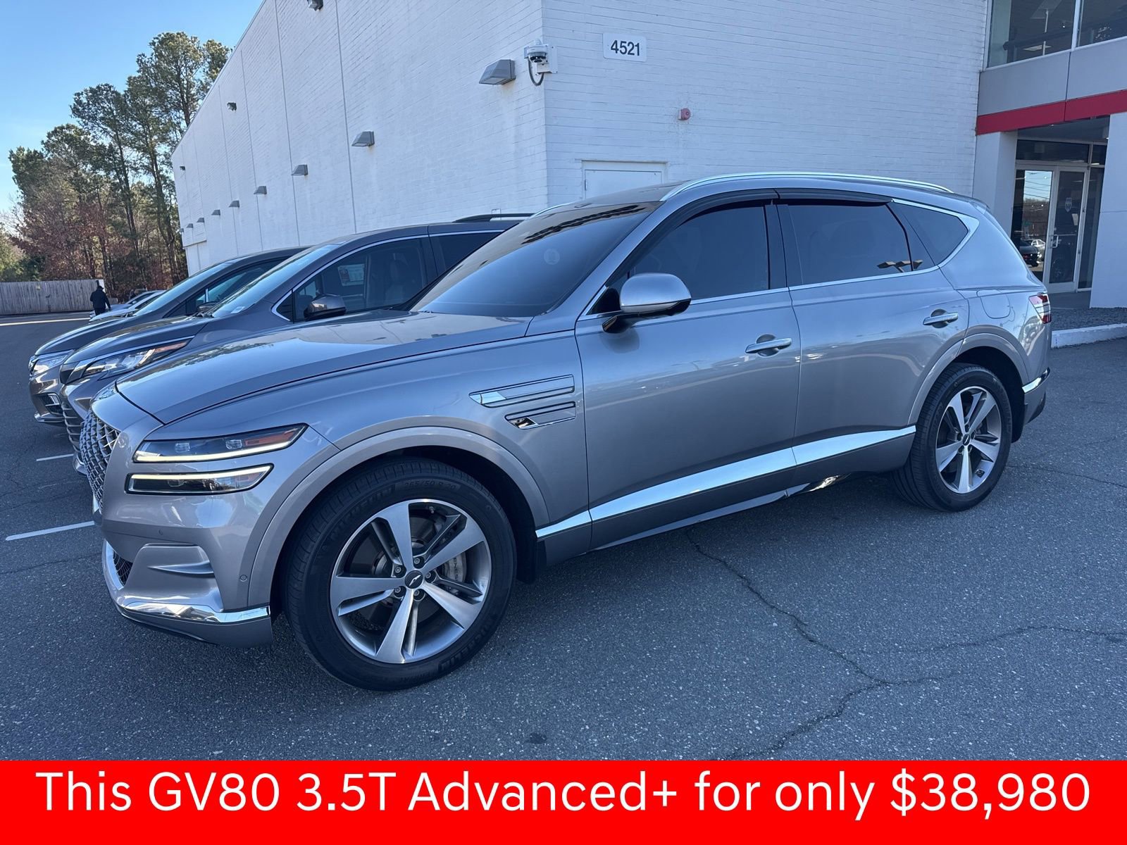 Used 2021 Genesis GV80 3.5T Advanced + image 3