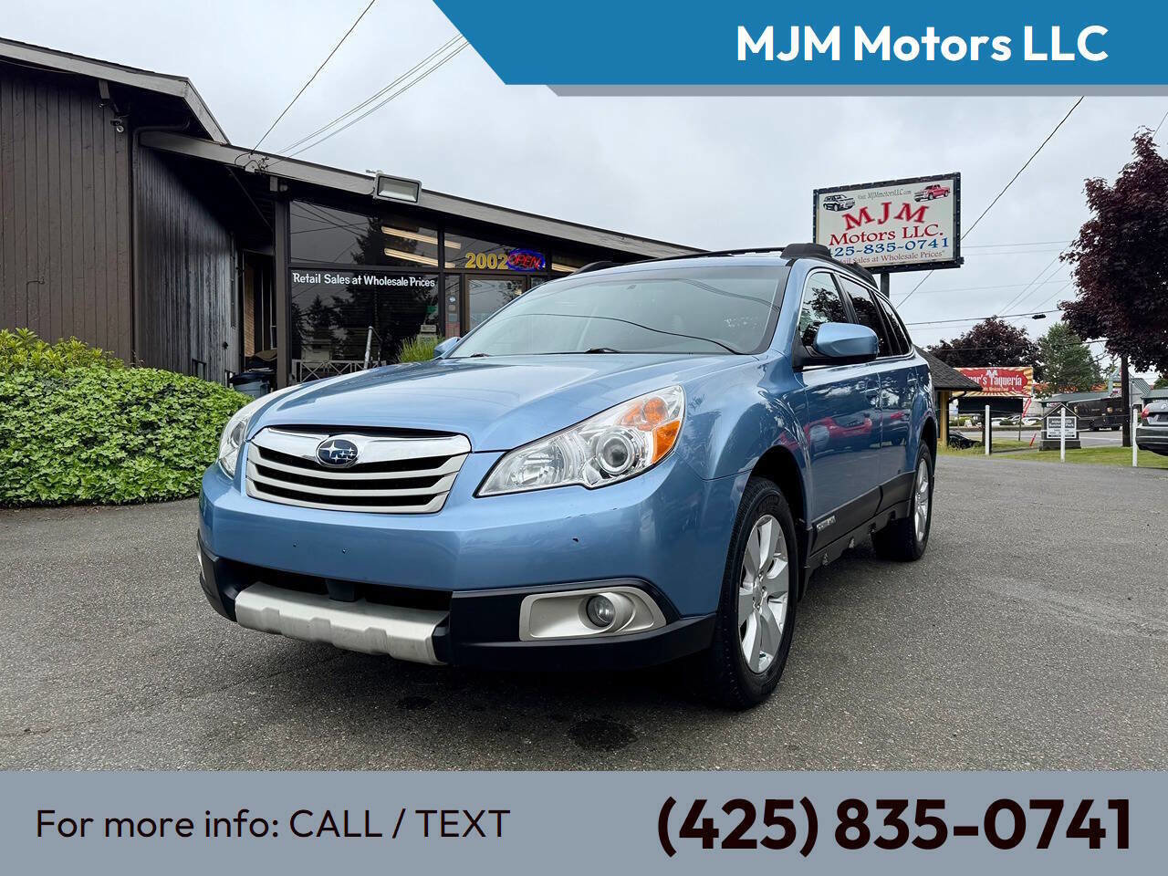 Used 2011 Subaru Outback 2.5i Limited w/ PWR Moonroof Pkg AWD/4WD image 1