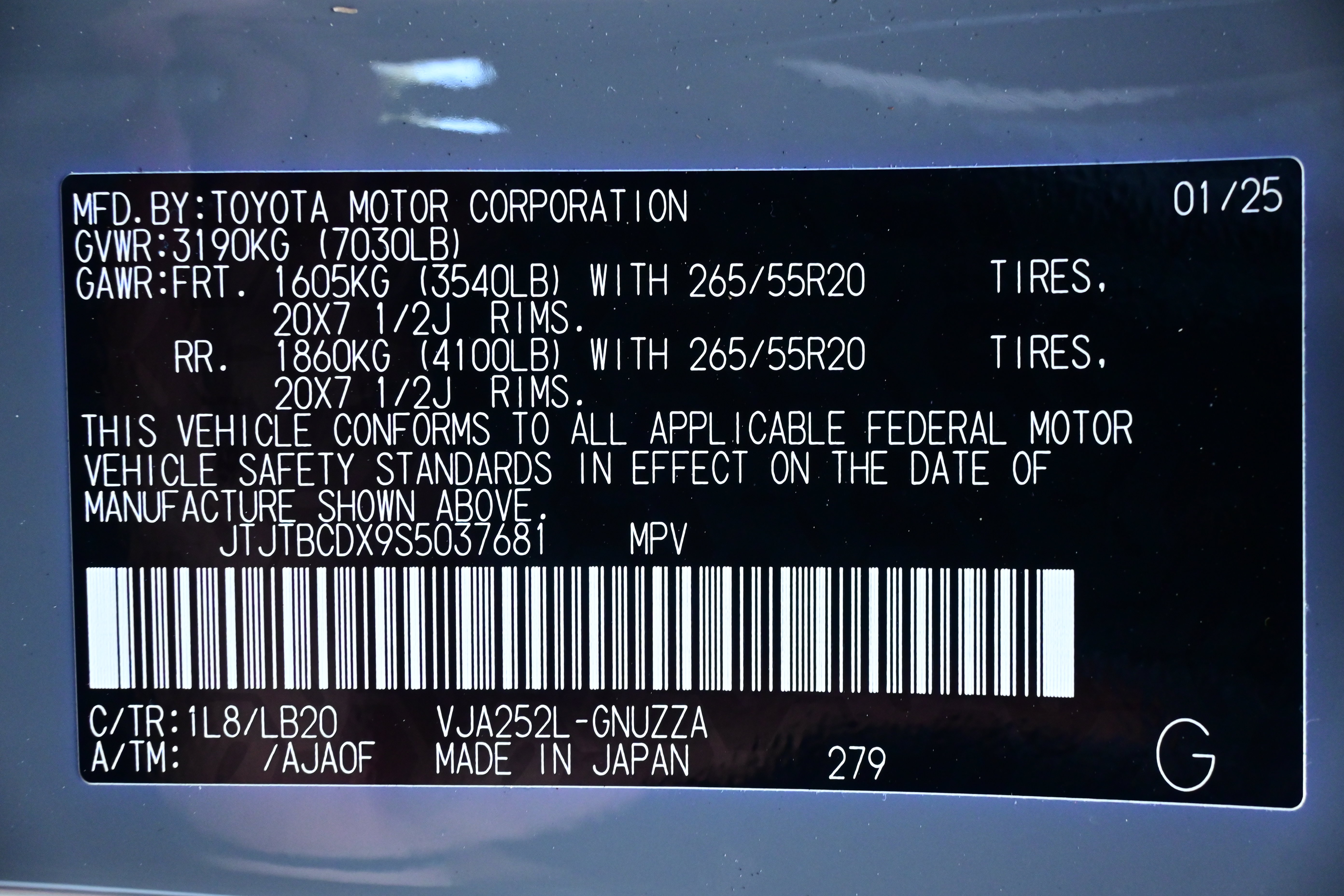 Used 2025 Lexus GX 550 w/ Accessory Package (Z1) AWD/4WD image 37