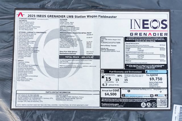 Used 2025 INEOS Grenadier Station Wagon AWD/4WD image 46