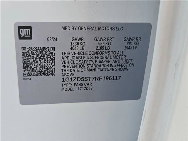 Certified 2024 Chevrolet Malibu LT FWD image 24