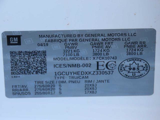 Used 2019 Chevrolet Silverado 1500 High Country image 37