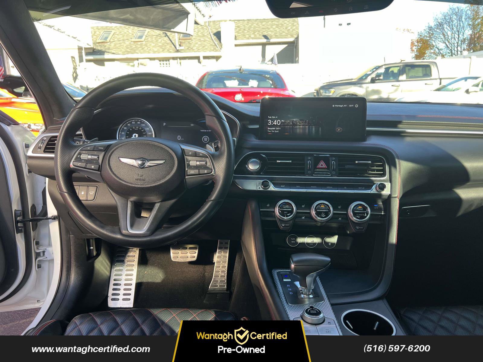 Used 2023 Genesis G70 3.3T w/ Sport Prestige Package image 13