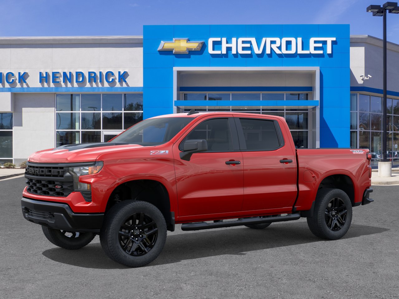 New 2026 Chevrolet Silverado 1500 Custom Trail Boss w/ Turbomax Blackout Package AWD/4WD image 3
