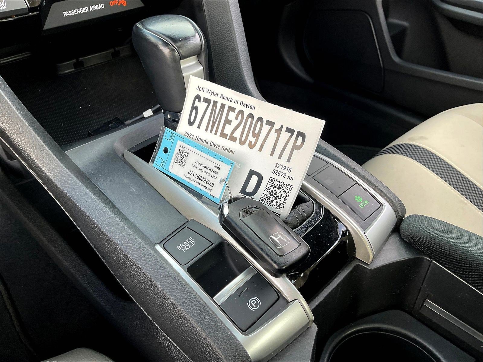 Used 2021 Honda Civic EX image 35