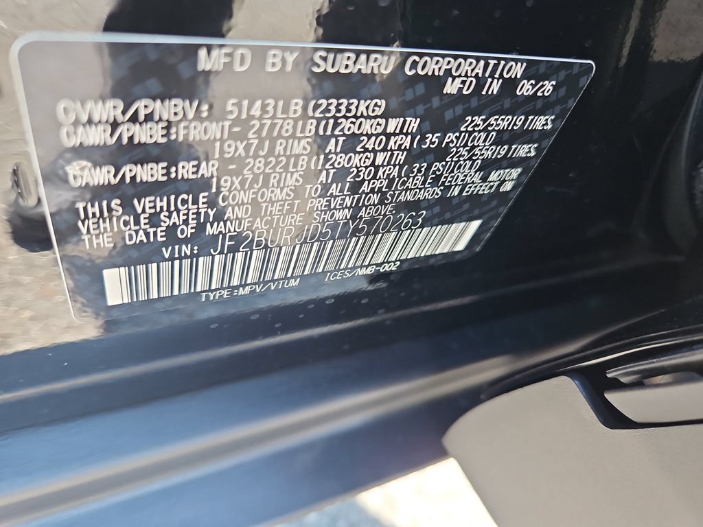 New 2026 Subaru Outback Touring XT AWD/4WD image 25