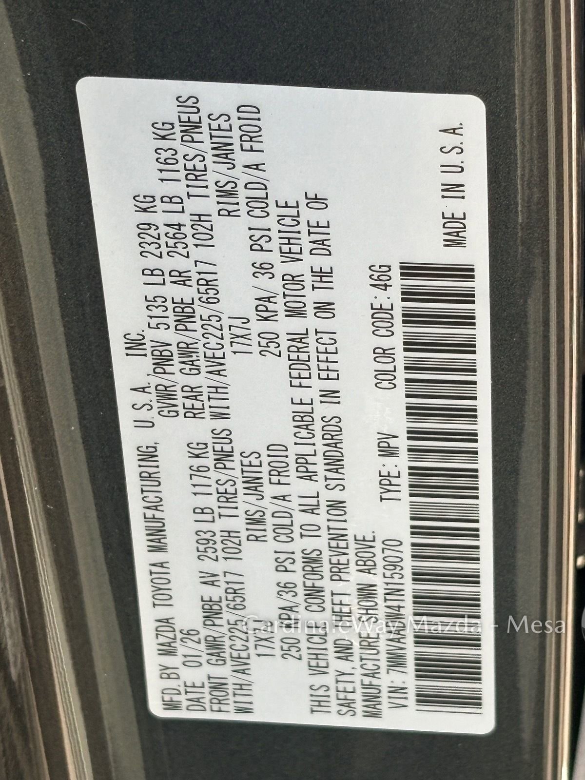 New 2026 MAZDA CX-50 AWD 2.5 Hybrid w/ Weather Package image 22