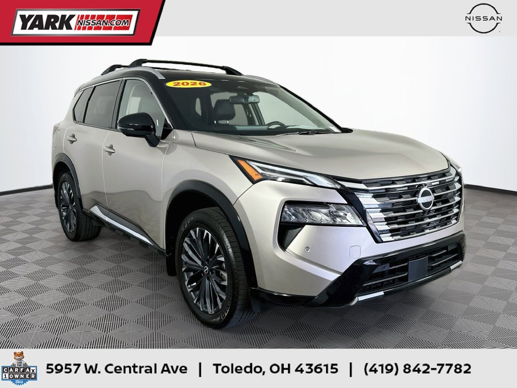 Certified 2026 Nissan Rogue Platinum w/ Platinum Premium Package