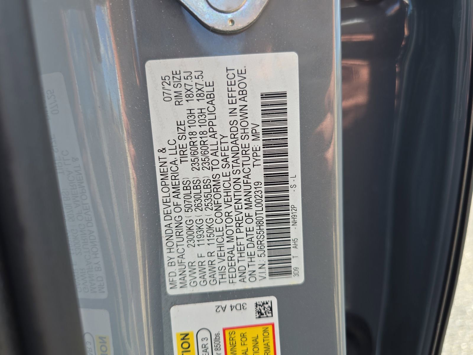 Certified 2026 Honda CR-V Sport-L image 32