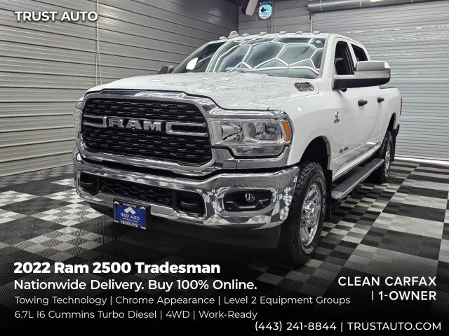 Used 2022 RAM 2500 Tradesman w/ Towing Technology Group AWD/4WD image 1