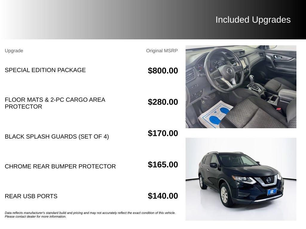 Used 2019 Nissan Rogue S w/ Special Edition Package FWD image 5