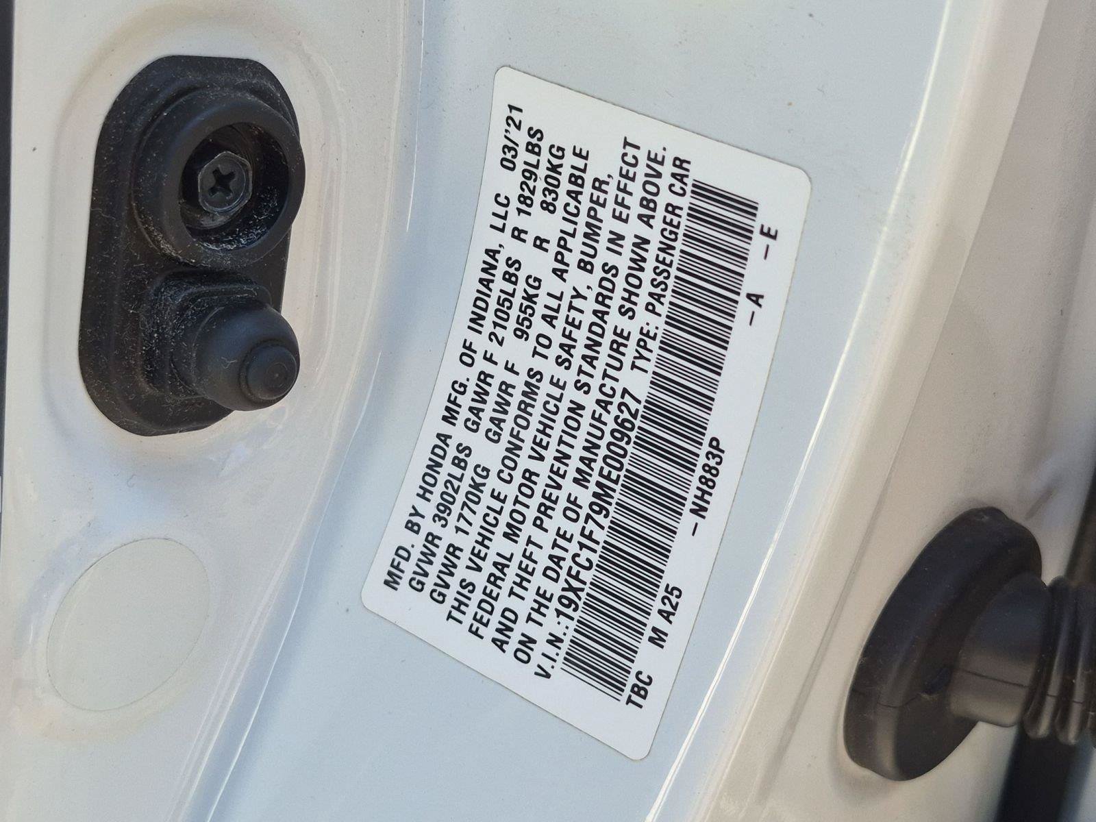 Certified 2021 Honda Civic EX-L image 19