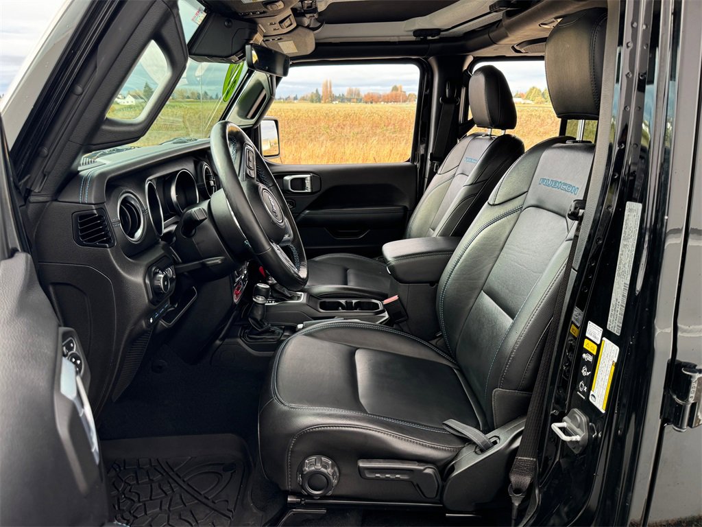 Used 2021 Jeep Wrangler Unlimited Rubicon 4xe w/ Cold Weather Group image 9