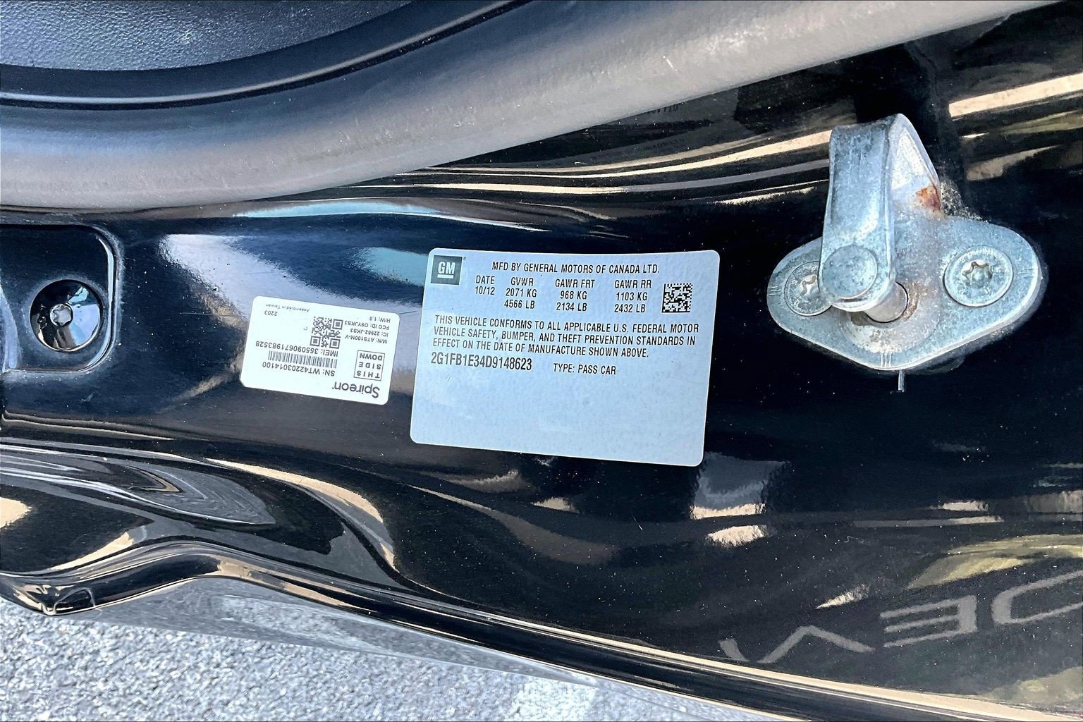 Used 2013 Chevrolet Camaro LT RWD image 9