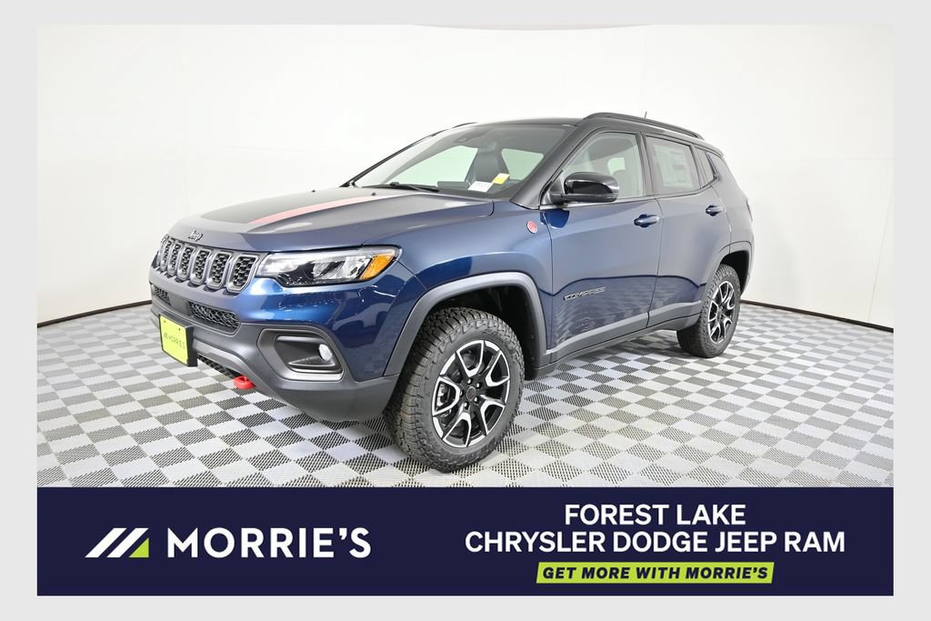 New 2026 Jeep Compass Trailhawk w/ Sun, Sound & Navigation Group