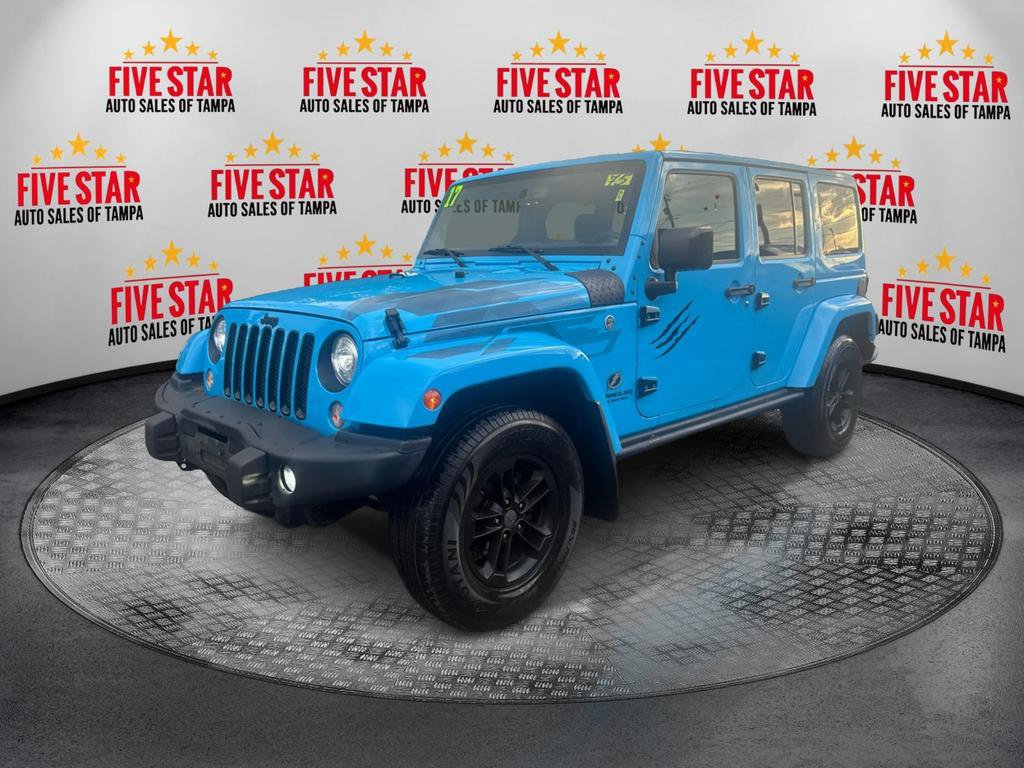 Used 2017 Jeep Wrangler Unlimited Sahara AWD/4WD image 3