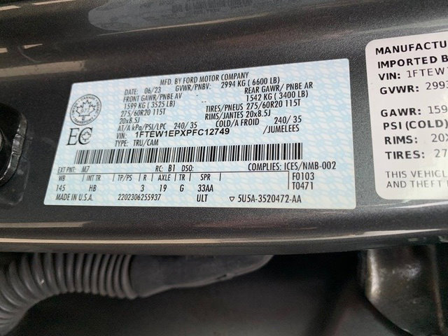 Used 2023 Ford F150 Lariat w/ Equipment Group 502A High AWD/4WD image 33
