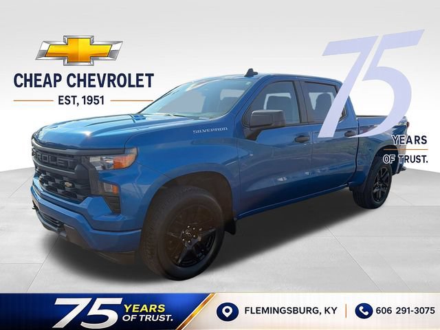 Used 2022 Chevrolet Silverado 1500 Custom AWD/4WD image 1