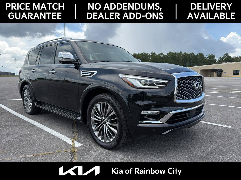 Used 2021 INFINITI QX80 Sensory w/ Cargo Package AWD/4WD image 3