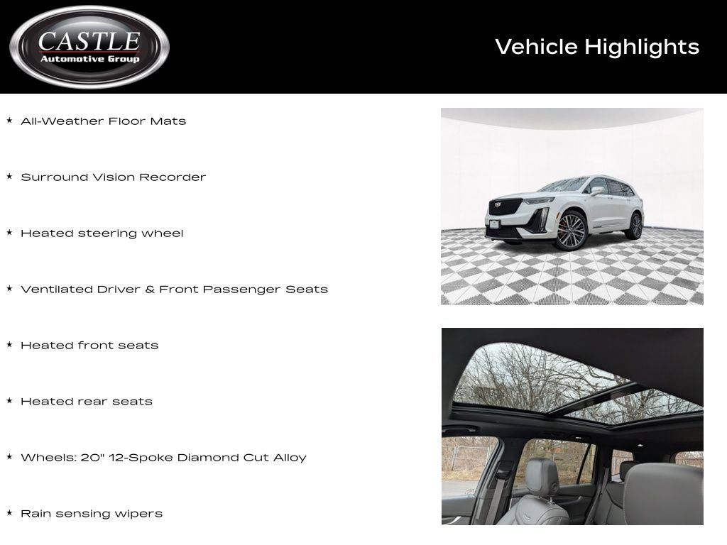 Used 2024 Cadillac XT6 Sport w/ Technology Package AWD/4WD image 12