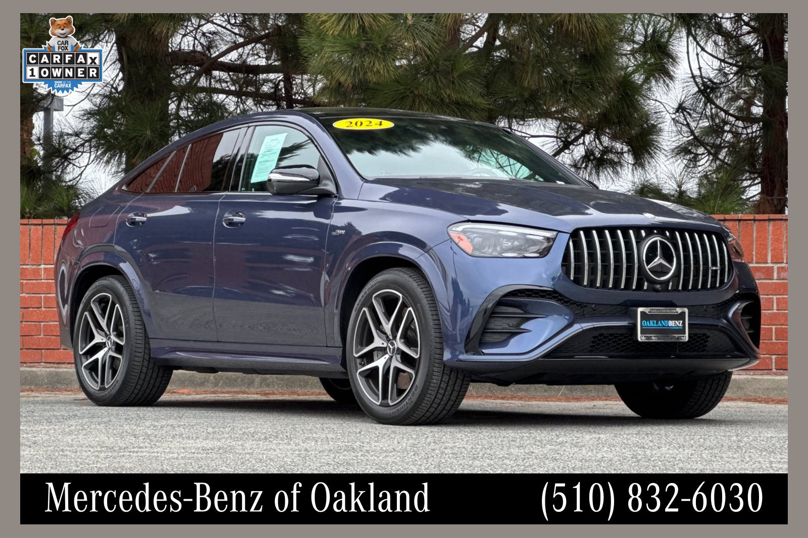 Certified 2024 Mercedes-Benz GLE 53 AMG 4MATIC Coupe