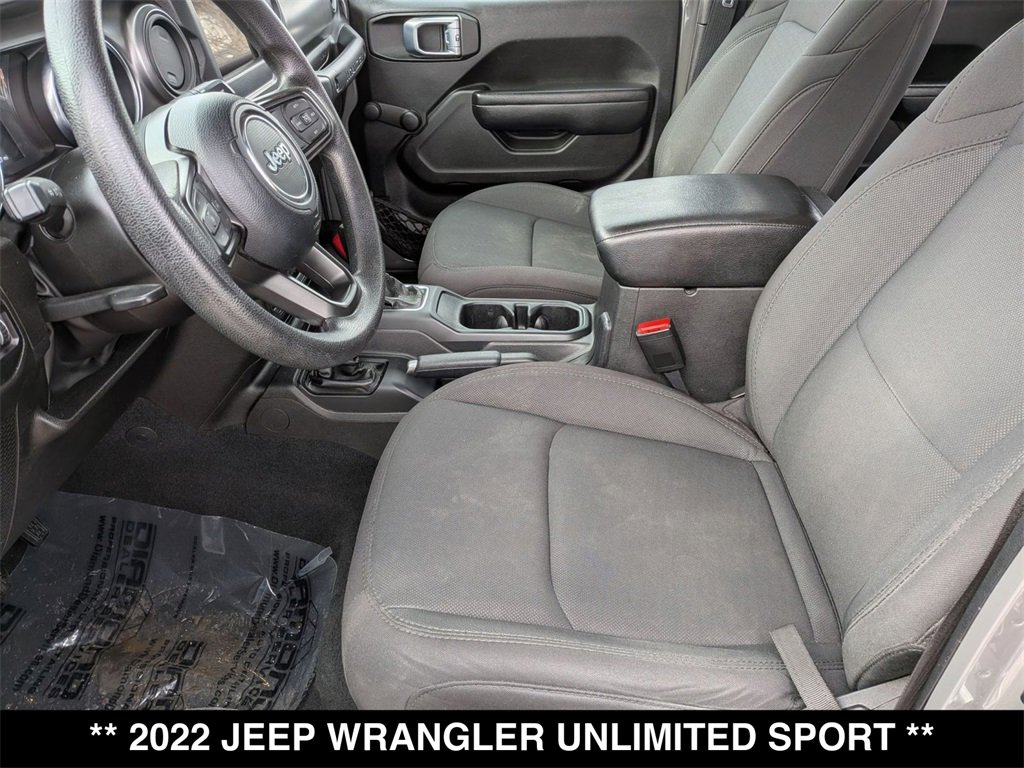 Used 2022 Jeep Wrangler Unlimited Sport image 13