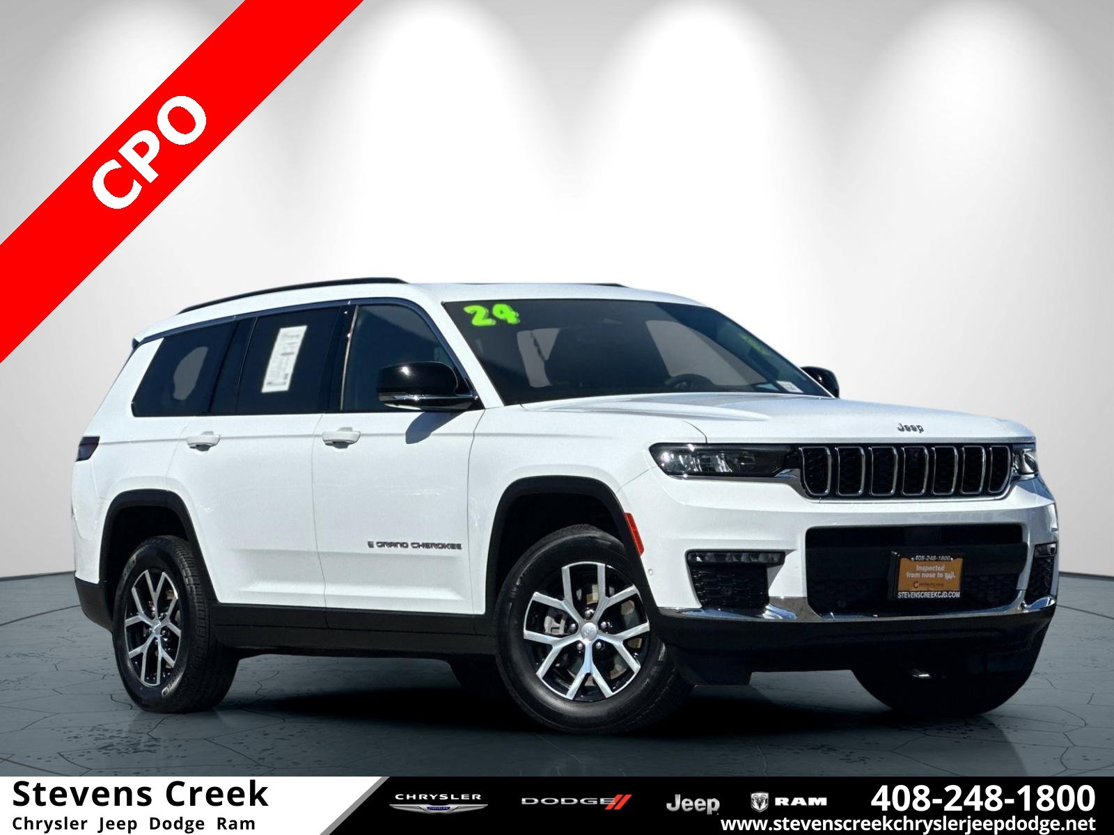 Certified 2024 Jeep Grand Cherokee L Limited w/ Luxury Tech Group II