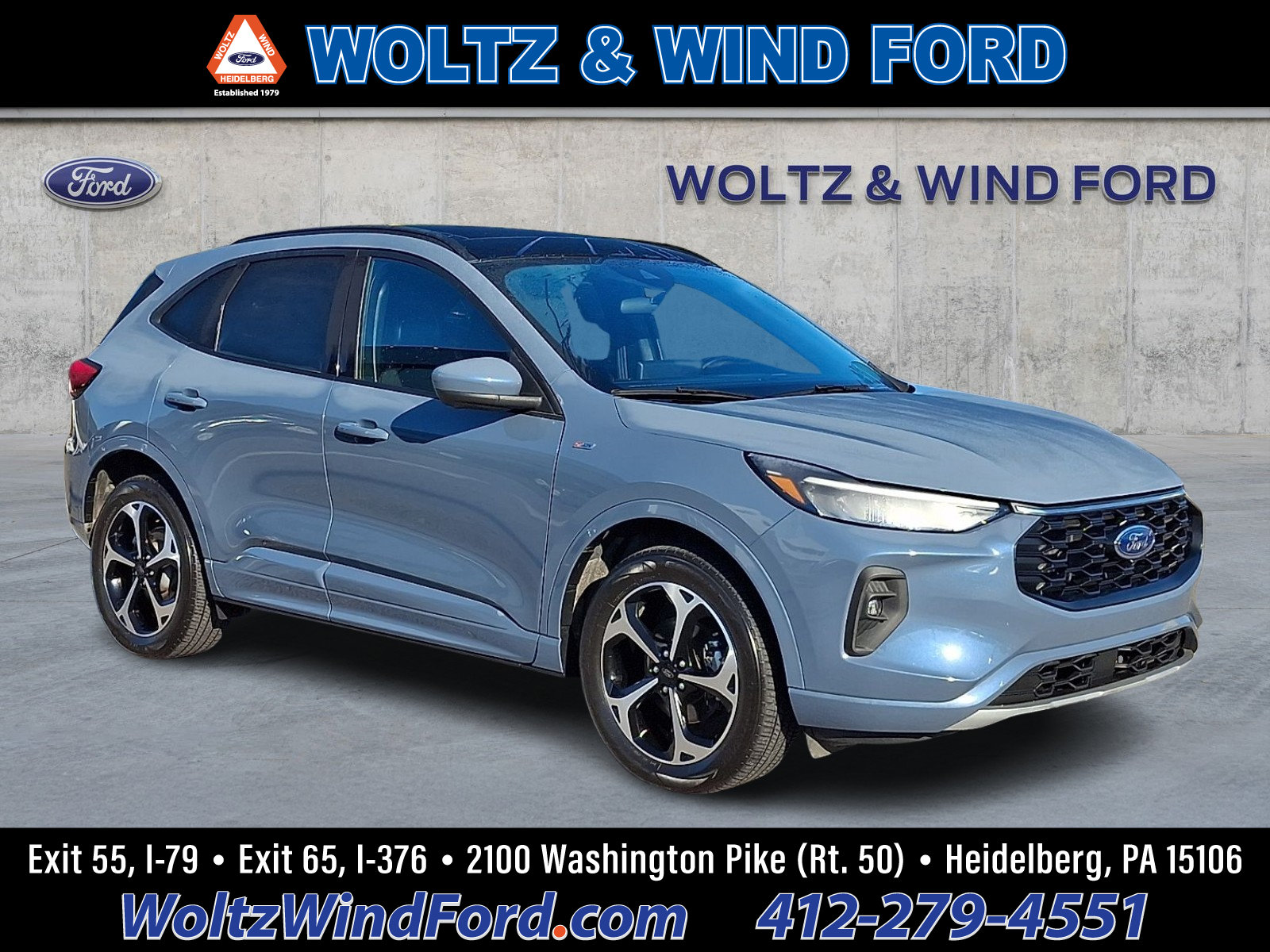 Certified 2024 Ford Escape ST-Line Select w/ Tech Pack #2 AWD/4WD image 1