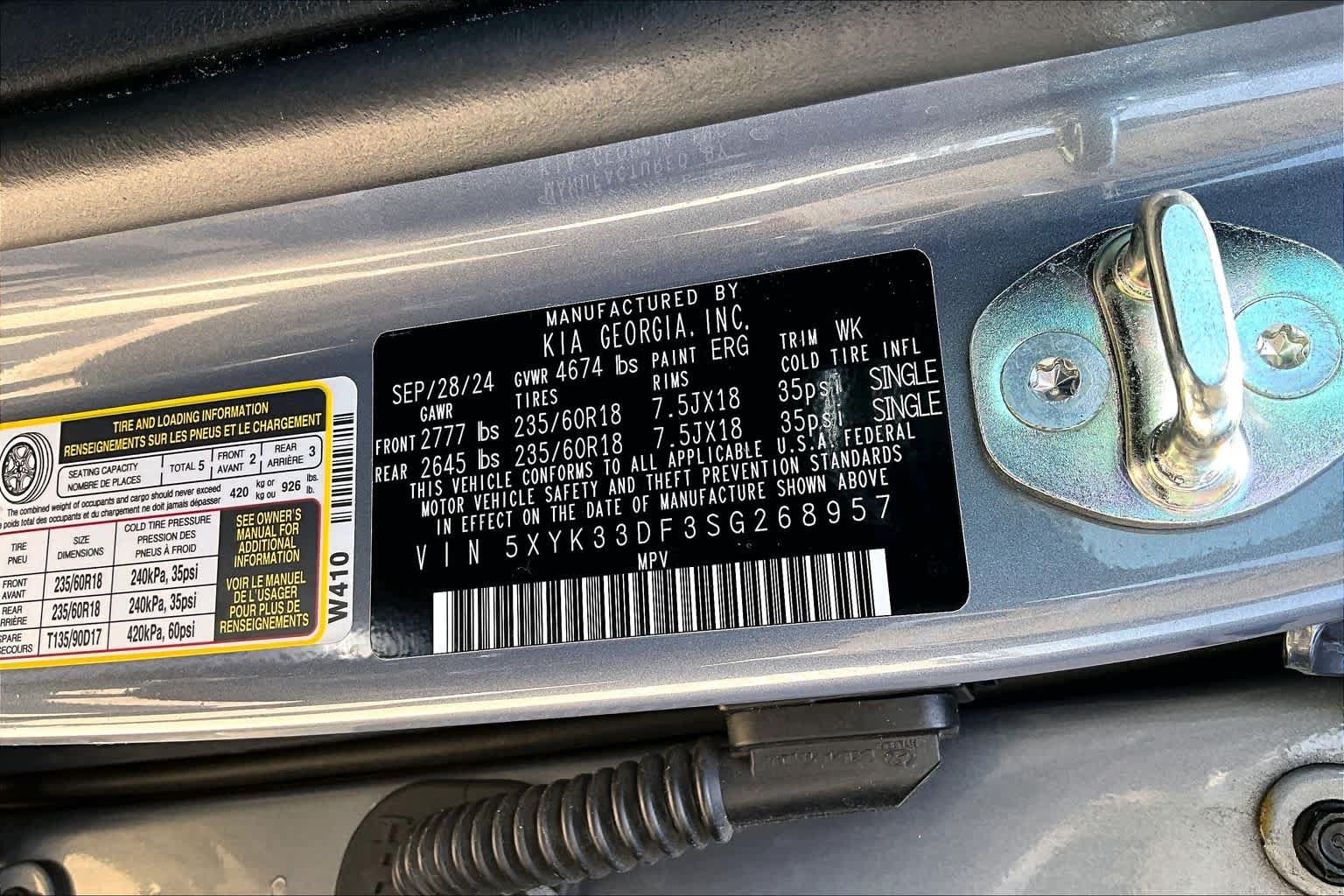 Used 2025 Kia Sportage EX FWD image 34