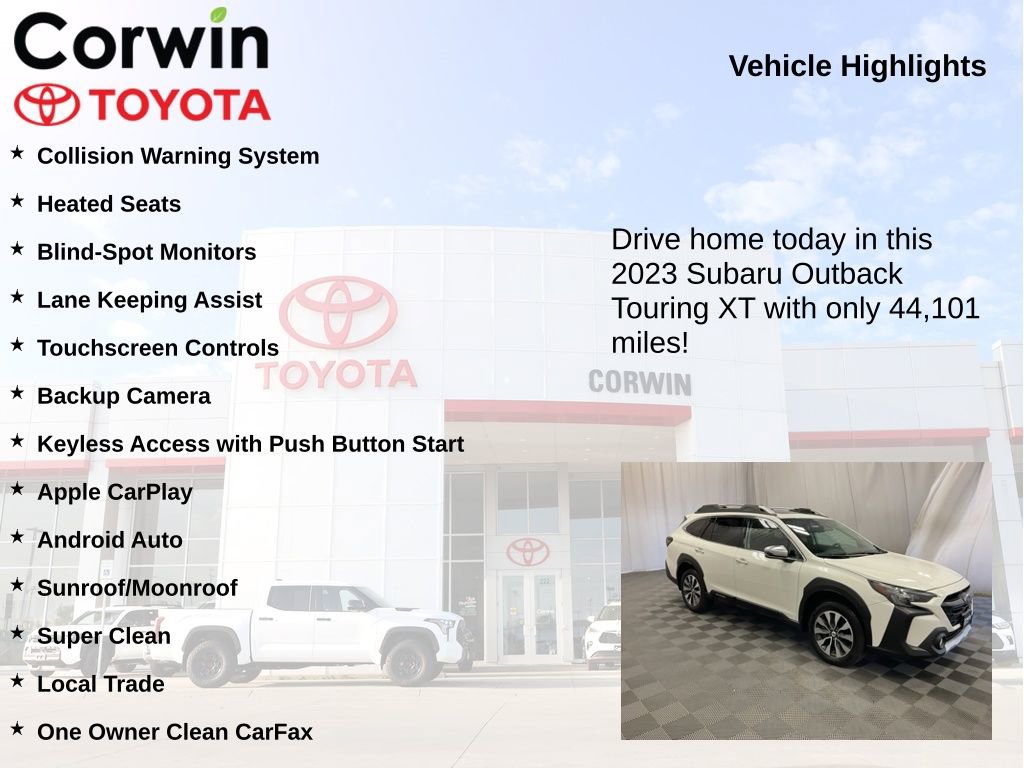 Used 2023 Subaru Outback Touring XT w/ Popular Package #2 image 6