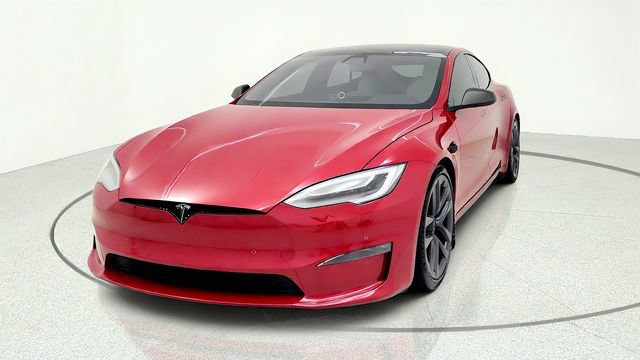 Used 2021 Tesla Model S Plaid AWD/4WD image 3