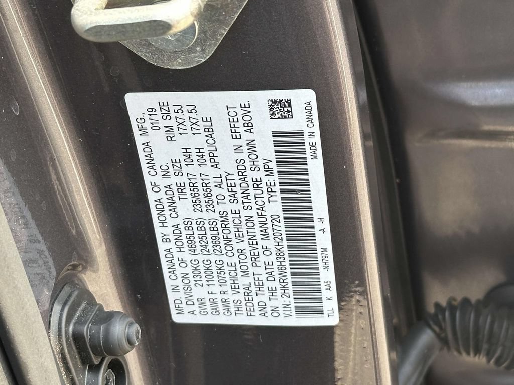 Certified 2019 Honda CR-V LX image 16