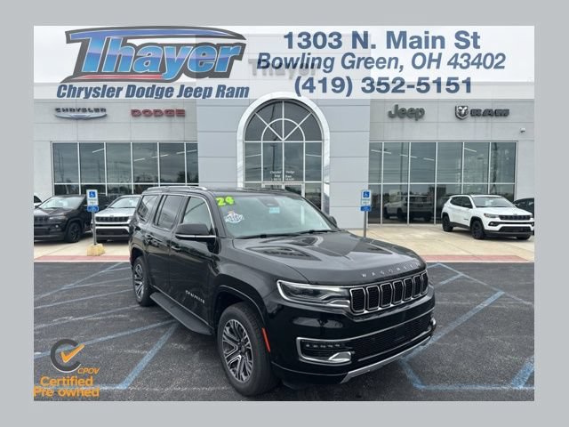 Certified 2024 Jeep Wagoneer Series II w/ Flexible Seating Group AWD/4WD image 1