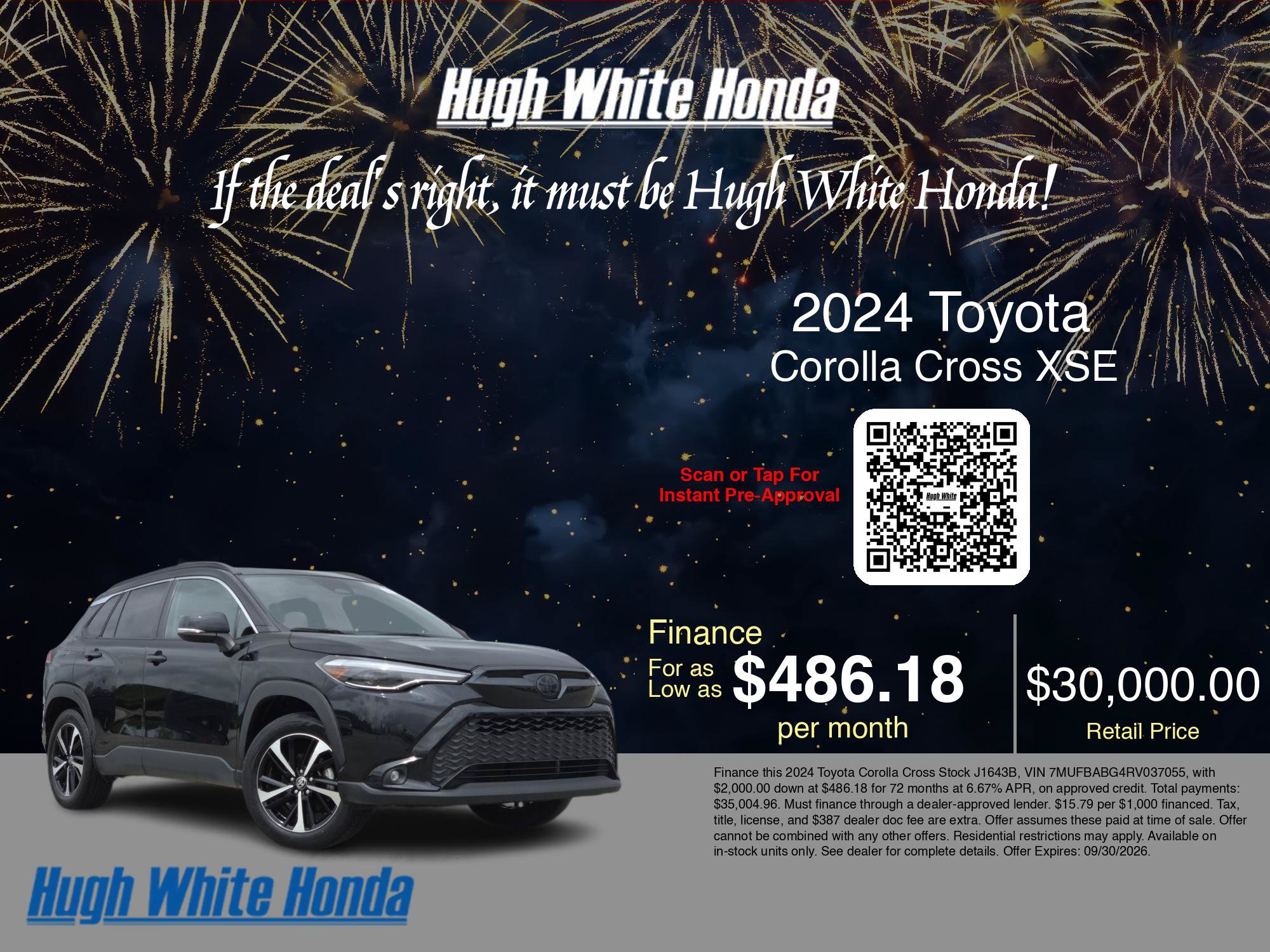 Used 2024 Toyota Corolla Cross AWD Hybrid w/ Convenience Package image 36