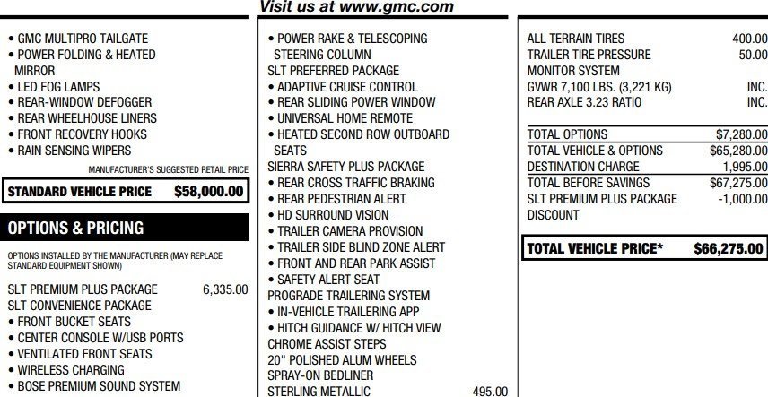 Used 2025 GMC Sierra 1500 SLT w/ SLT Premium Plus Package image 2