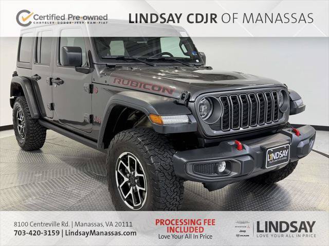 Certified 2025 Jeep Wrangler Unlimited Rubicon
