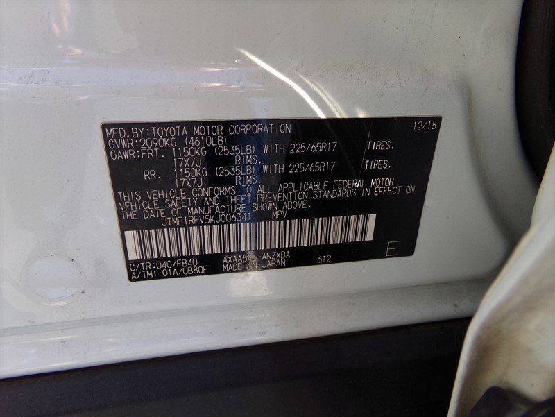 Used 2019 Toyota RAV4 LE AWD/4WD image 55