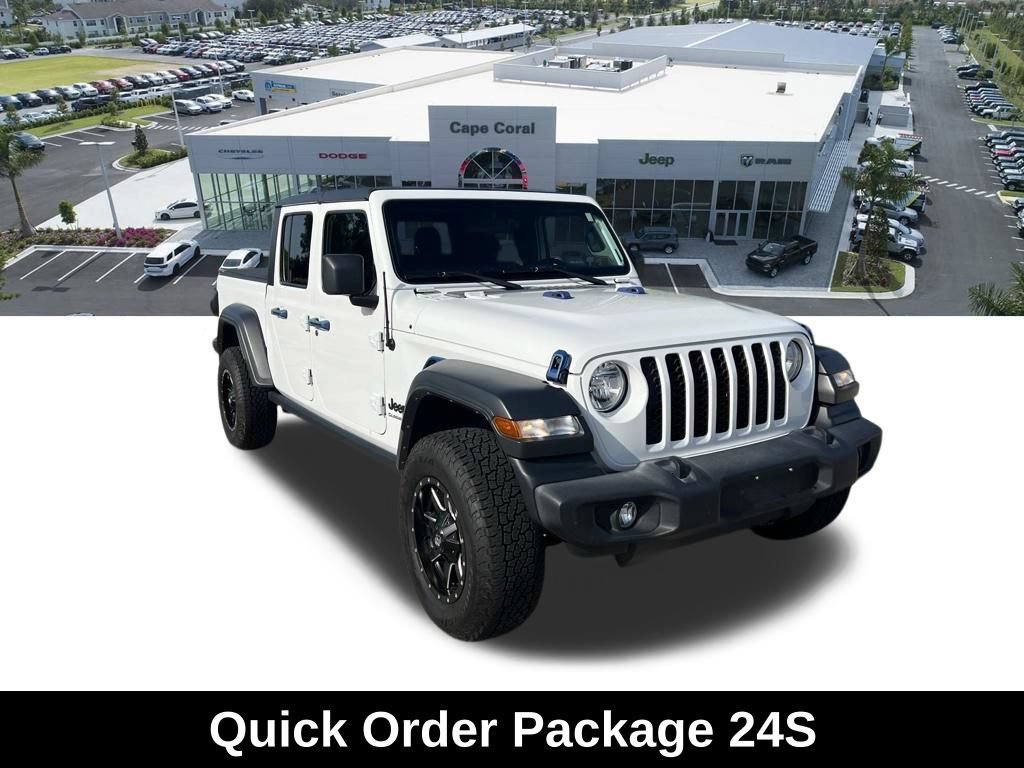 Used 2020 Jeep Gladiator Sport w/ Quick Order Package 24S AWD/4WD image 3