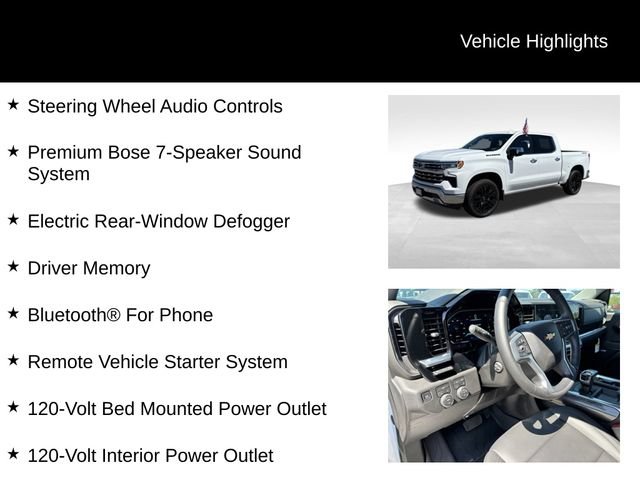 New 2026 Chevrolet Silverado 1500 LTZ w/ Technology Package AWD/4WD image 15