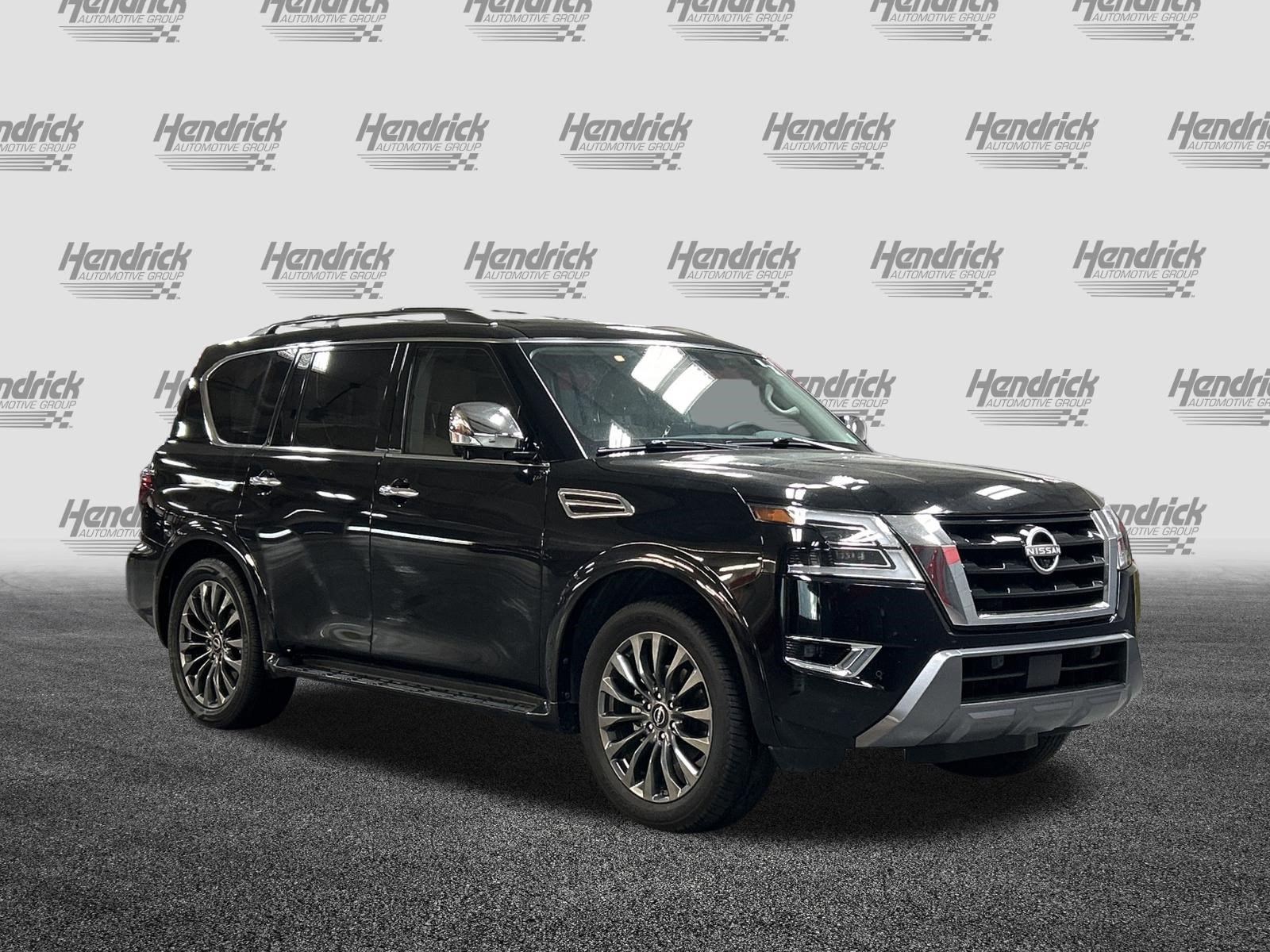 Used 2024 Nissan Armada Platinum w/ Captain's Chairs Package AWD/4WD image 2