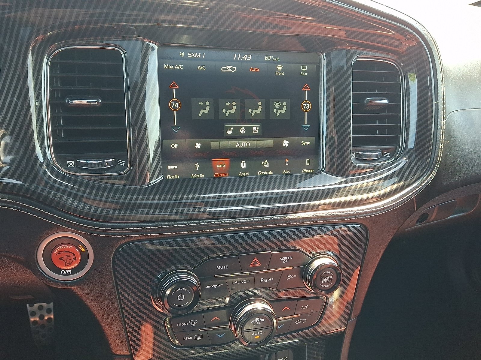 Used 2019 Dodge Charger SRT Hellcat w/ Harman/Kardon Audio Group RWD image 15