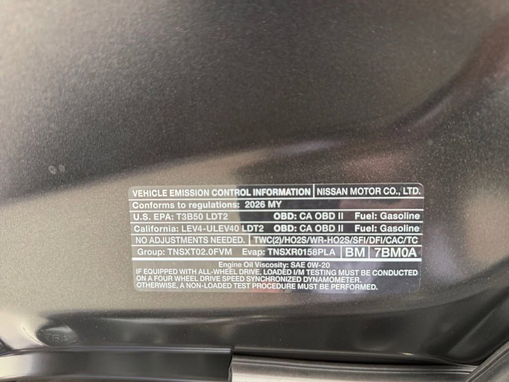 New 2026 Nissan Murano SL image 33