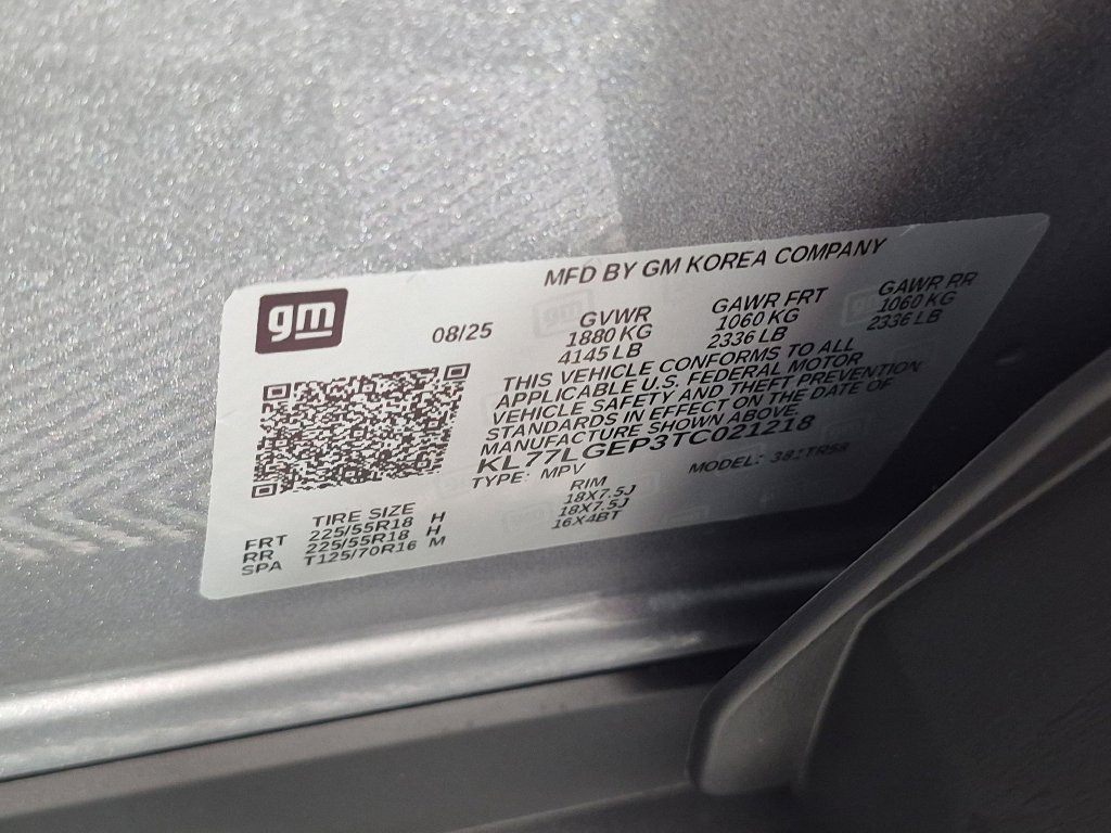 Used 2026 Chevrolet Trax RS w/ Sunroof Package FWD image 37
