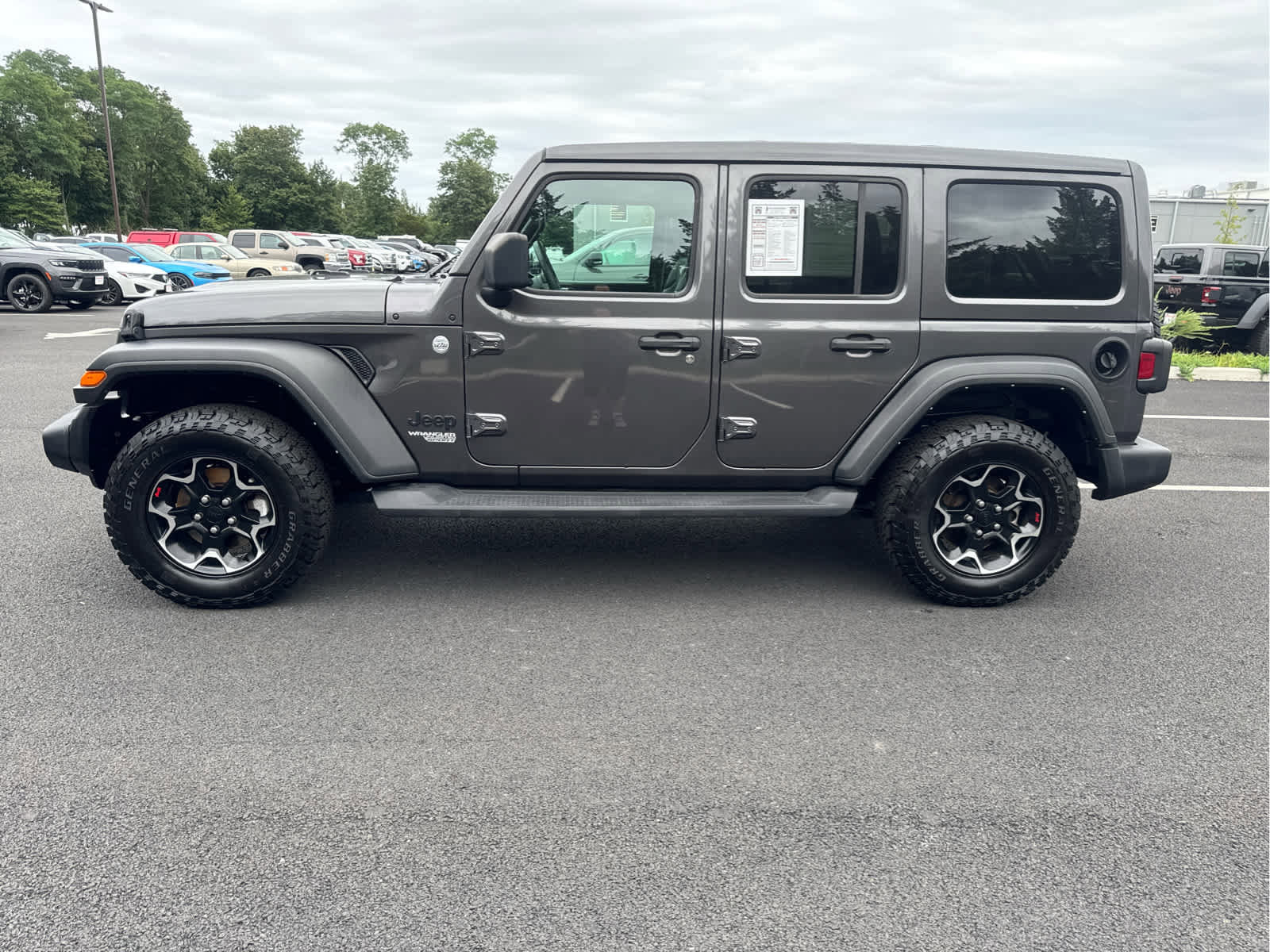 Certified 2021 Jeep Wrangler Unlimited Sport w/ Sun And Sound Package image 6