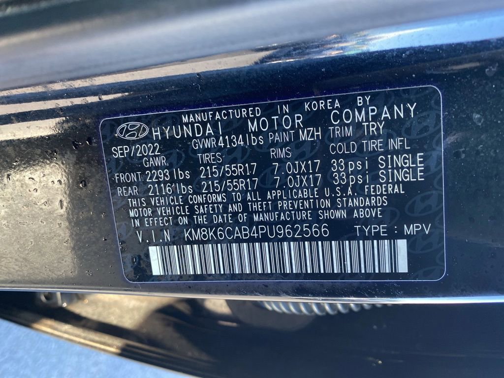 Certified 2023 Hyundai Kona SEL w/ Cargo Package AWD/4WD image 25