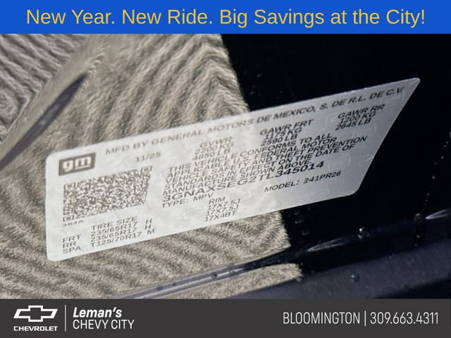 New 2026 Chevrolet Equinox ACTIV image 35