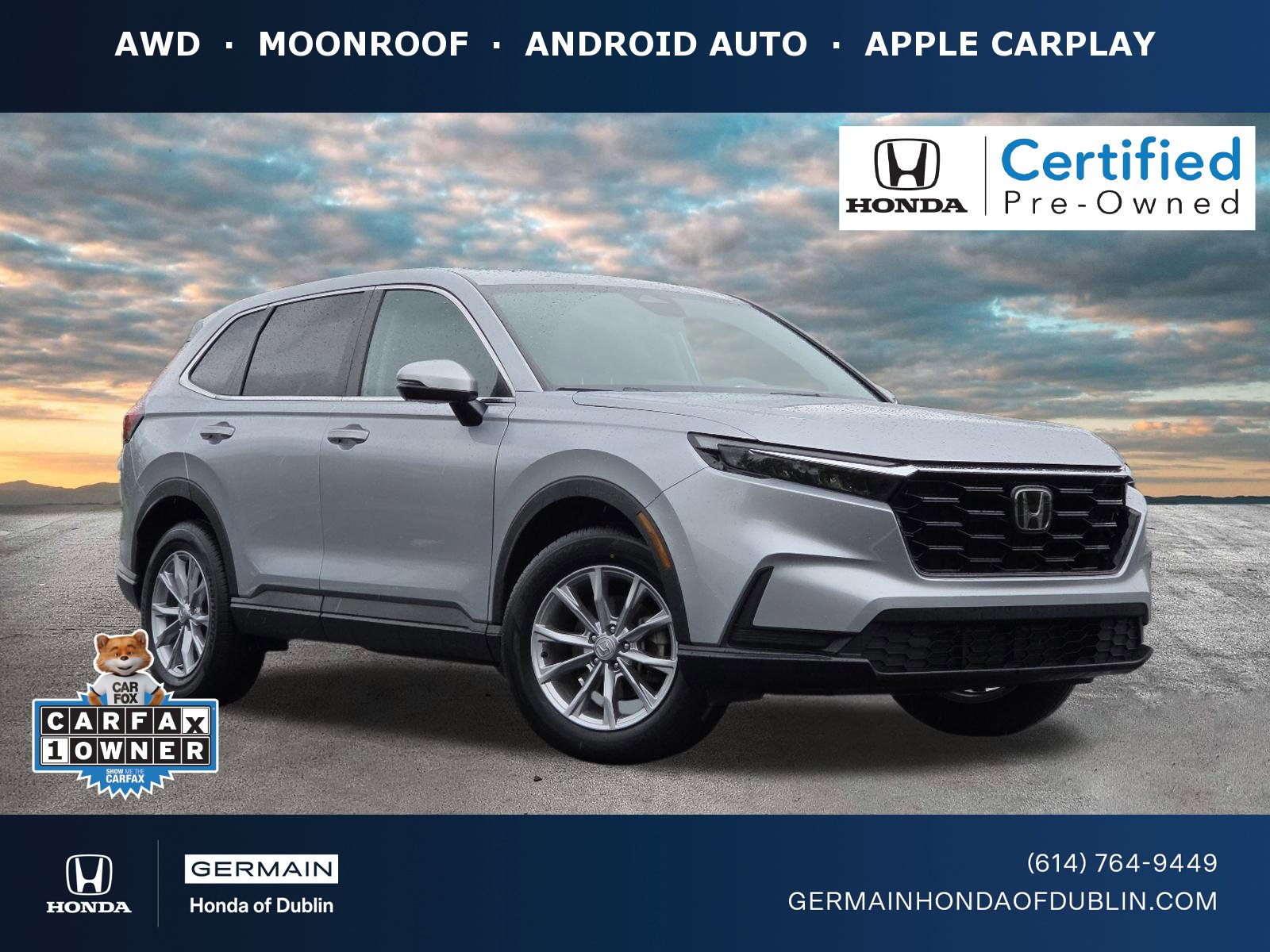 Certified 2024 Honda CR-V EX